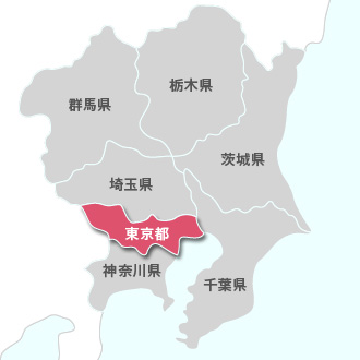 関東(東京)地図