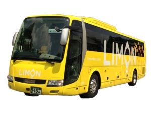 LimonBus 104便 TDL・関東⇒京都・大阪 4列ワイドシート・トイレ付 8/1-