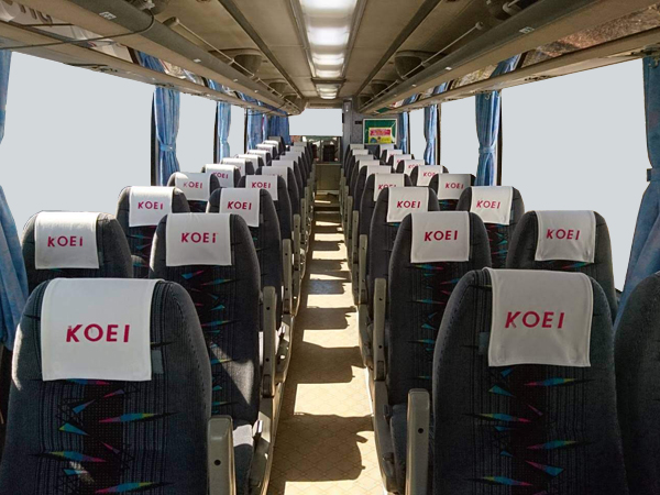 ブルーライナー草津温泉号 2便 4列シートトイレ付・全席充電設備付・フリーWifi【車内除菌済】