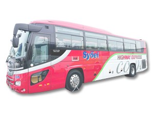 さくら高速バス SA58R-2号車　難波-ﾖﾄﾞﾊﾞｼ梅田-京都⇒東京　リラックス4+ﾄｲﾚ付 12/5～