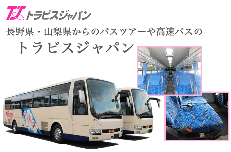 トラビスジャパンの車内、車外イメージ。