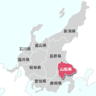 中部(山梨)地図