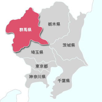 関東(群馬)地図
