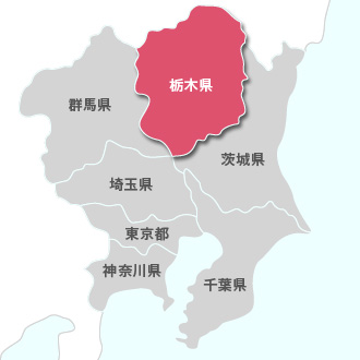 関東(栃木)地図
