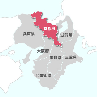 近畿(京都)地図