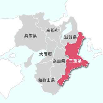 近畿(三重)地図