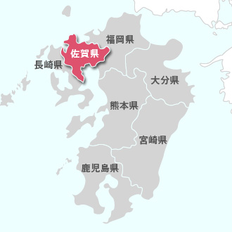 九州(佐賀)地図