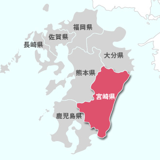 九州(宮崎)地図