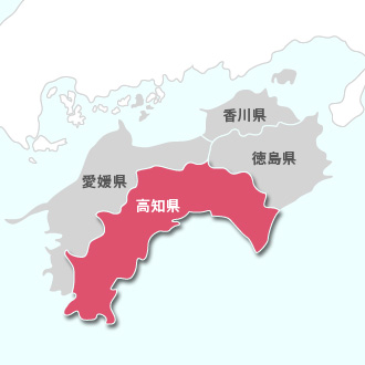四国(高知)地図